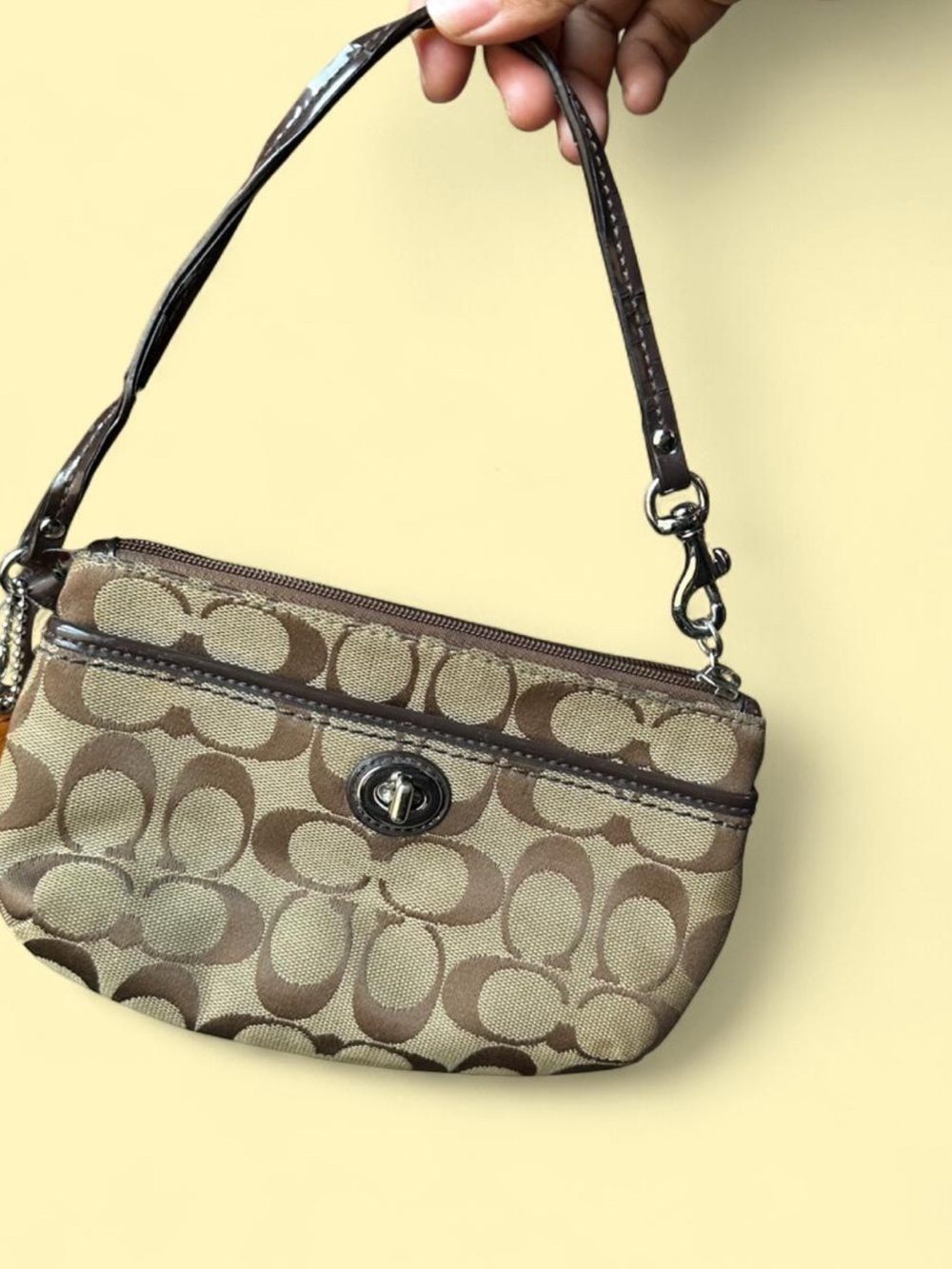 Coach Brown hand bag